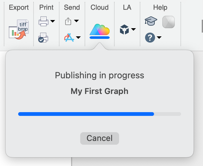 Publish in progress II