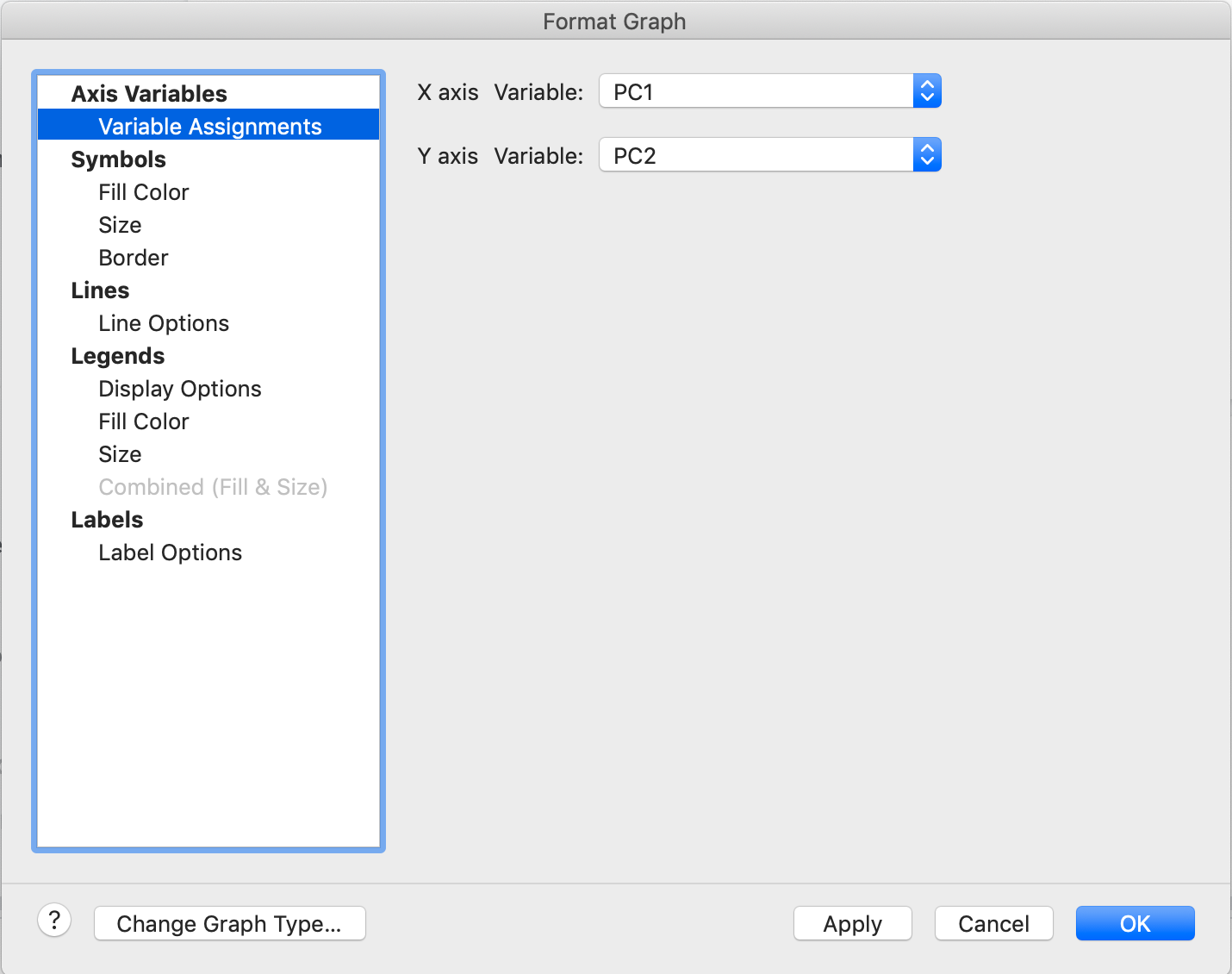 Variable Assignments